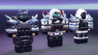 Frost skin on a development image.