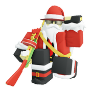 Holiday skin on a render.