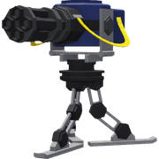 Unused first version of the Minigun Sentry unit.