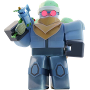 Foam skin on a render.