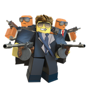 Default skin on a render.