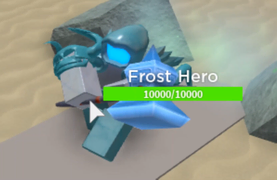 Frost Hero on a development image.