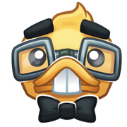 Nerd Ducky on the Nerd Ducky sticker.