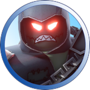 Grave Digger on the "Defeat Grave Digger" badge.
