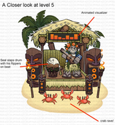 Seal skin on concept art.