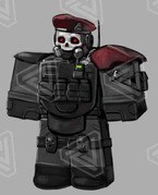 Default skin on its concept art.