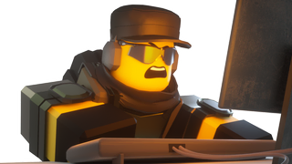 Default skin on a render.