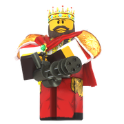 King skin on a render.