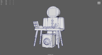 Gingerbread skin on a development image.