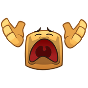 Default skin on the Despair sticker.
