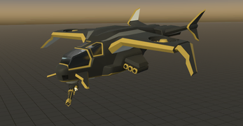 Prototype skin on a development image.