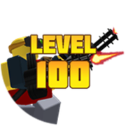 Default skin on the Level 100 badge.