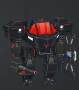 Default skin on a development image.