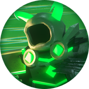 Nuclear Fallen King on the “Defeat Nuclear Fallen King” badge.