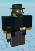 Unknown skin on a development image.