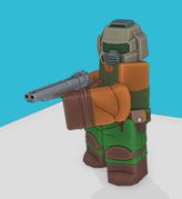 Slayer skin on a development image.