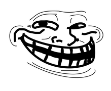 Troll's face.