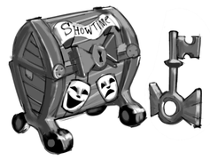 Showtime Crate on its concept art.