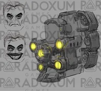 Toilet Boss on concept art.