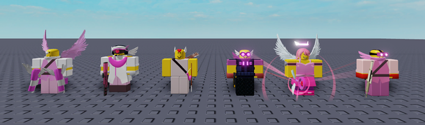 Valentines skin on a development image.