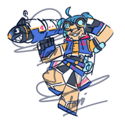 Beach skin on its concept art.