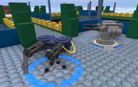Default skin on a development image.