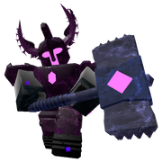 Ditto, but hammer wielded.