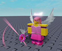 Valentines skin on a development image.