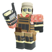 Beach skin on a render.