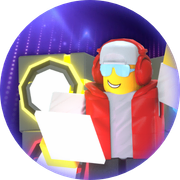 Default skin on the Apocalypse Rave! badge.