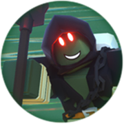 Grave Digger on the Defeat Grave Digger badge.