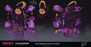 Soul Stealer on its concept art.