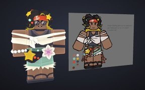 Beach skin on a development gif.