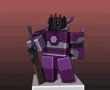 Development gif of Void Reaver on the Hardcore Matchmaking statue.