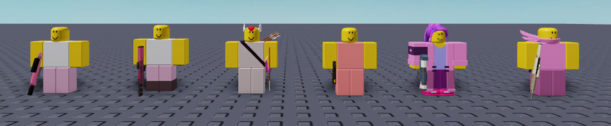 Valentines skin on a development image.