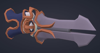 Champion skin on a development image.