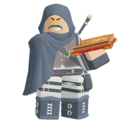 Mage skin on a render.
