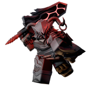 Default skin on a render.